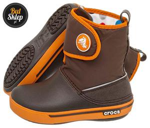 Buty Crocs Crocband II.5 Gust Boot Kids (12905) - 2822505852