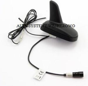 ANTENA AKTYWNA TY DACHU SHARK FIN NEW + KABEL ANTENOWY RAKU 2 CZARNA 2015 - 2829396309