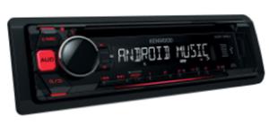 RADIO SAMOCHODOWE KENWOOD KDC-120 RED GREEN - 2829396368