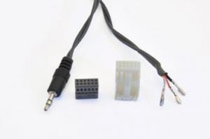 INTERFACE INTERFEJS AUX-IN VW 04>SKODA 06>AUDI 07>(BIAA MINI-FAKRA)<JACK 3,5 STEREO - 2837314137