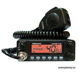 Radio CB PRESIDENT "Harry III" ASC Am/Fm 12/24 V - 2829395282