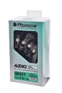 KABEL SYGNAOWY4xRCA 3xEKRAN 5M AUDIO TRE EKRAN 5M - 2846332598