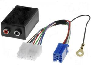 INTERFACE AUX-IN JACK 3,5MM STEREO->VW-SEAT-SKODA MINI-ISO z aktywacj wejcia i regulacj...