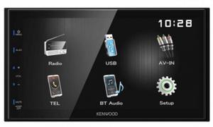 RADIO SAMOCHODOWE KENWOOD DMX-120BT 2-DIN USB, AUX BLUETOOTH - 2871540911