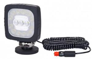 Lampa robocza LED 12/24V IP68 NA MAGNEZ WTYCZKA DO ZAPALNICZKI - 2870328903