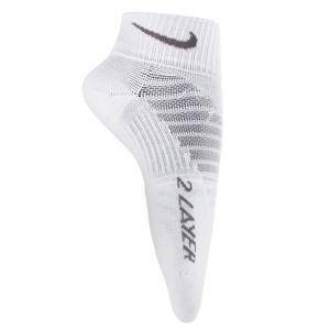 skarpety do biegania, przeciw odciskom NIKE ELITE ANTI-BLISTER 2 LAYER QUARTER RUNNING SOCKS (1 para) - skarpety do biegania, przeciw odciskom NIKE ELITE ANTI-BLISTER 2 LAYER QUARTER RUNNING SOCKS (1 para) - 2825521316