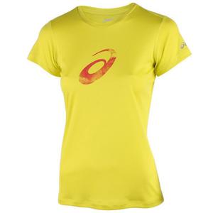 koszulka do biegania damska ASICS GRAPHIC SHORTSLEEVE TOP / 110423-0497 - koszulka do biegania...