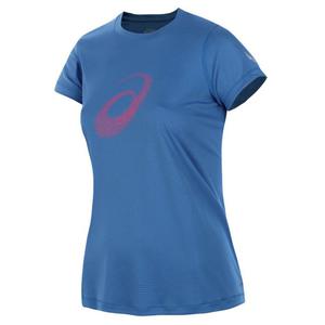 koszulka do biegania damska ASICS GRAPHIC SHORTSLEEVE TOP / 110423-0830 - koszulka do biegania...