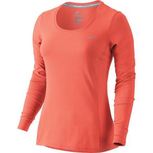 koszulka do biegania damska NIKE DRI-FIT CONTOUR LONG SLEEVE / 644707-877 - NIKE DRI-FIT CONTOUR LONG SLEEVE - 2825522027