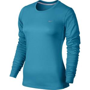 koszulka do biegania damska NIKE MILER LONGSLEEVE / 686904-407 - NIKE MILER LONGSLEEVE - 2825522029