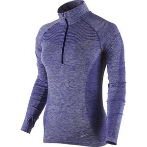 bluza do biegania damska NIKE DRI-FIT KNIT 1/2 ZIP / 719469-457 - bluza do biegania damska NIKE...