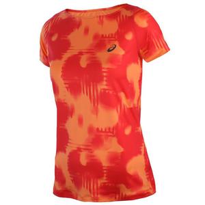 koszulka do biegania damska ASICS FUZEX PRINTED SHORT SLEEVE TOP / 129974-2070 - 2825522624