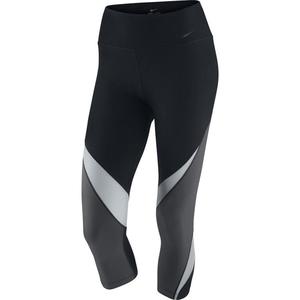 legginsy damskie 3/4 NIKE LEGENDARY CAPRI FABRIC TWIST / 725080-011 - NIKE LEGENDARY CAPRI FABRIC TWIST - 2825522938