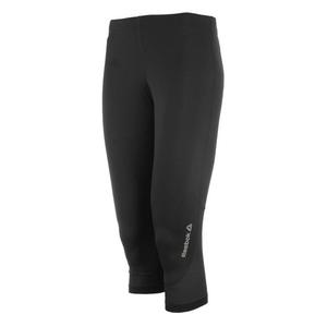 legginsy do biegania damskie 3/4 REEBOK RUNNING ESSENTIALS CAPRI / S94315 - REEBOK RUNNING ESSENTIALS CAPRI - 2852619669