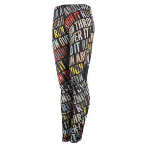 legginsy do biegania damskie REEBOK RUNNING ESSENTIALS TIGHT RUN ALLOVER PRINTED / S94353 - 2852619718