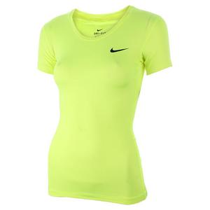 koszulka termoaktywna damska NIKE PRO COOL SHORT SLEEVE / 725745-702 - NIKE PRO COOL SHORT SLEEVE - 2852619761