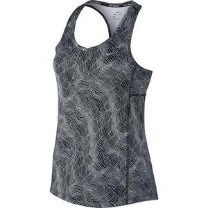 koszulka do biegania damska NIKE DRY MILER TANK PRINT / 799558-010 - 2852619769