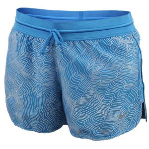 spodenki do biegania damskie NIKE DRY RUN FAST SHORT PRINT / 799744-435 - NIKE DRY RUN FAST SHORT PRINT - 2852619851