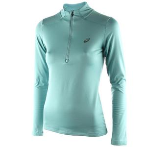 bluza do biegania damska ASICS ESSENTIALS WINTER 1/2 ZIP / 134109-8148 - ASICS ESSENTIALS WINTER 1/2 ZIP - 2852619916