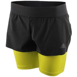 spodenki sportowe damskie ADIDAS GYM 2 IN 1 SHORT / S94491 - 2852620067