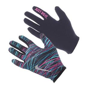 rkawiczki do biegania damskie NIKE PRINTED LIHGTWEIGHT RIVA GLOVES RUN / NRGF1-003 - 2852620095