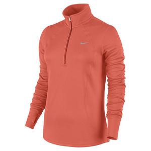 bluza do biegania damska NIKE RACER LONG SLEEVE 1/2 ZIP TOP / 648358-842 - NIKE RACER LONG SLEEVE 1/2 ZIP TOP - 2852620137