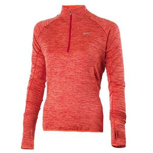 bluza do biegania damska NIKE ELEMENT SPHERE 1/2 ZIP / 686963-842 - NIKE ELEMENT SPHERE 1/2 ZIP - 2852620169