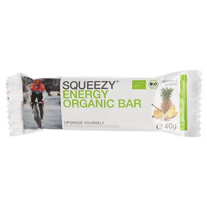 suplement SQUEEZY ENERGY ORGANIC BAR pineapple, almond / 40g - 2852620590