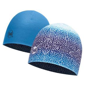 czapka dwustronna do biegania BUFF COOLMAX REVERSIBLE HAT BUFF DHARMA BLUE / 113677.707.10 - 2858167320