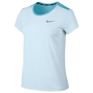 koszulka do biegania damska NIKE BREATHE RAPID TOP SHORT SLEEVE / 840173-411 - NIKE BREATHE RAPID TOP SHORT SLEEVE - 2852620756