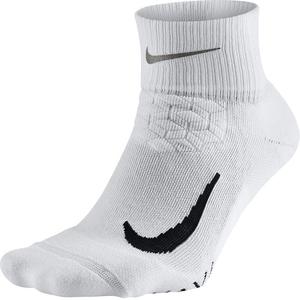 skarpety do biegania NIKE ELITE CUSHION QUARTER RUNNING (1 para) / SX5463-100 - NIKE ELITE CUSHION QUARTER RUNNING - 2852620859