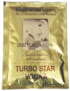 TURBO STAR VODKA / 10SZT - 2852406436