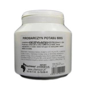 PIROSIARCZYN POTASU SPOYWCZY 500G - POJEMNIK - 2822775455