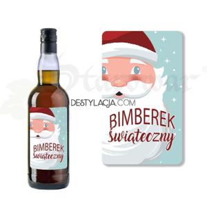 ETYKIETA SAMOPRZYLEPNA NA BUTELK - BIMBEREK WITECZNY ET27 / 1 szt - 2876892556