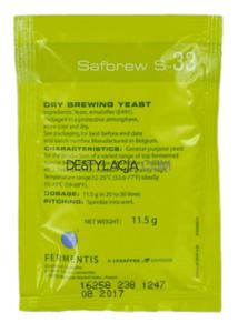 FERMENTIS SAFALE S-33 - Drode Piwowarskie - 2877704045