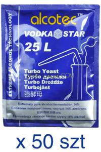 ALCOTEC VODKA STAR TURBO / 50SZT - 2852406412