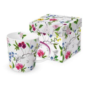 DUY KUBEK PORCELANOWY Flower Power - kwiatowy - w PUDEKU - 2873409623