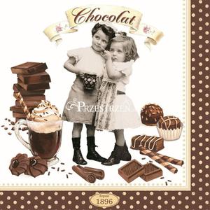 SERWETKI PAPIEROWE Vintage Chocolate - 2859800916