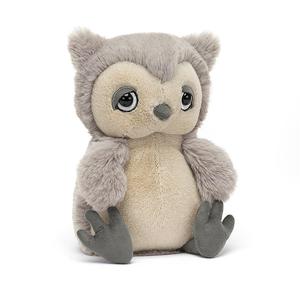 MASKOTKA JELLYCAT Pluszowa Sowa - swka szara - 28 cm - 2873684917