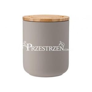 POJEMNIK CERAMICZNY DO PRZECHOWYWANIA YWNOCI Stak Soft Canister Ladelle 13 cm SZARY - 2859801556