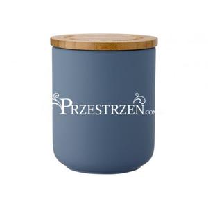 POJEMNIK CERAMICZNY NA YWNO z POKRYWK Stak Soft Canister Ladelle 13 cm Dusky Blue niebieski - 2859801559