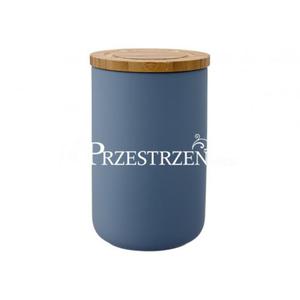 POJEMNIK CERAMICZNY NA YWNO z POKRYWK Stak Soft Canister Ladelle 17 cm Dusky Blue - 2859801560