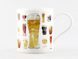 KUBEK PORCELANOWY DLA PIWOSZA Beer - Kufle i szklanki - w pudeku - 2859801795