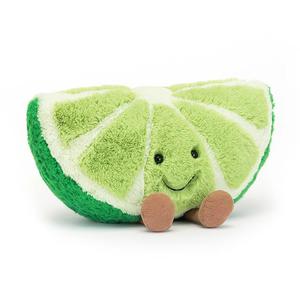 MASKOTKA Amuseable Lime UMIECHNITA LIMONKA kawaek 25 cm - OWOCE JELLYCAT - 2875068985