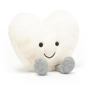 MASKOTKA PLUSZOWA Umiechnite SERCE kremowe - z JELLYCAT - 2876927461