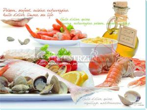 SZKLANA DESKA KUCHENNA NUOVA R2S - Pesce - Frutti di Mare (PES) - 2586456815