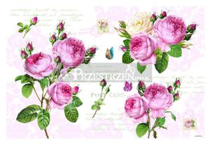 DUA PODKADKA POLIPROPYLENOWA NA STÓ Romantic Roses - Róe (550 RMR)
