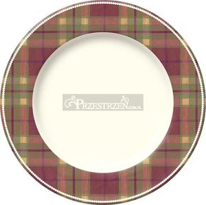 PORCELANOWY TALERZ OBIADOWY - Katie Alice Highland Fling - 2586459497