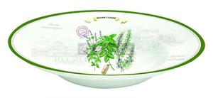 PORCELANOWA MISA-TALERZ DO MAKARONU PASTY - HERBS ZIOA 30 cm (818 HERB) Les Herbers - 2586460010