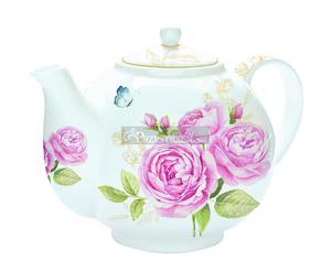 PORCELANOWY CZAJNIK Z ZAPARZACZEM DO HERBATY - DELICATE ROSES (321 CATE) - 2586460121